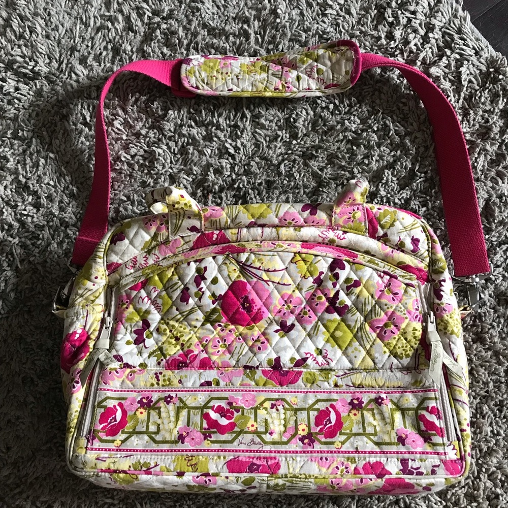 Vera Bradley Metropolitan Laptop Messenger Bag